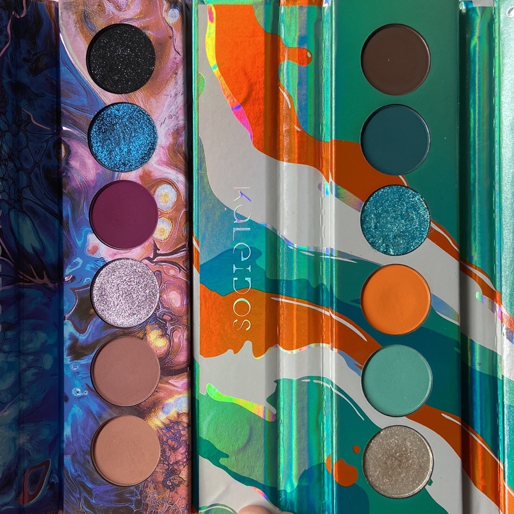 Kaleidos Makeup Bundle: Futurism V Electro Turquoise & Futurism III Astro-Pink